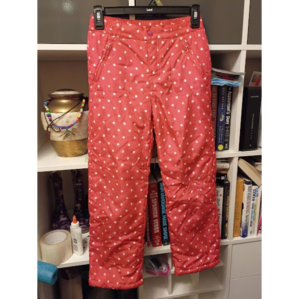 Gymboree Pink Snow Pants Size 7-8